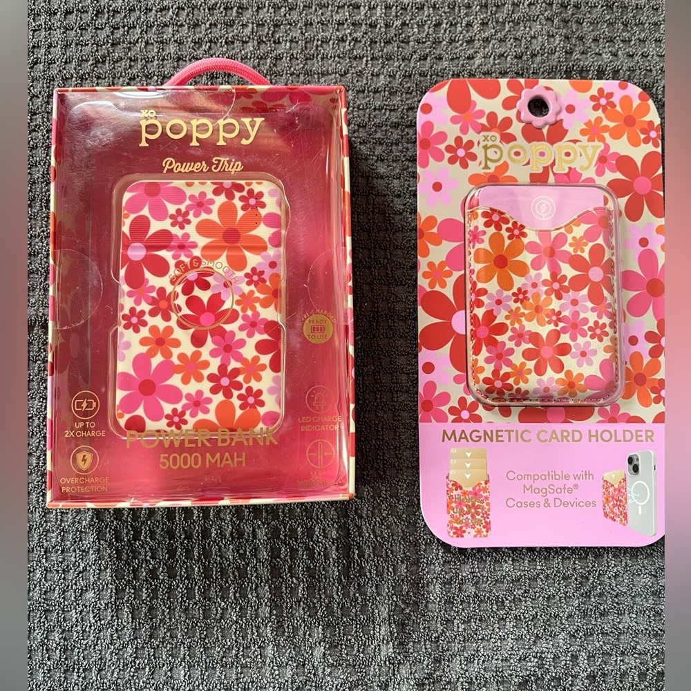 Power bank and card holder